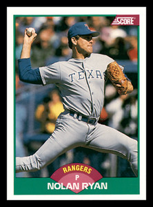 Nolan Ryan HOF 1989 Score Rookie & Traded  #2T Texas Rangers NM-MINT