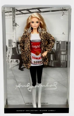 CAMISA SOPA CAMPBELL'S MUÑECA BARBIE ANDY WARHOL ¡NUEVA EN ENVOLTURA DE TEJIDO BFC ORIGINAL! Foto 1 de 4