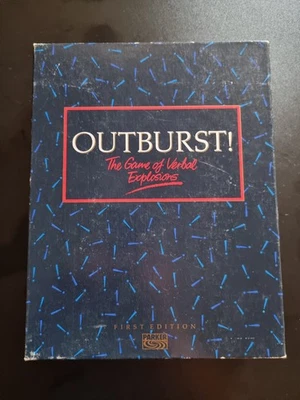 Vintage - Outburst - First Edition Board Game - 1986 - Parker - Complete - Image 1 of 4