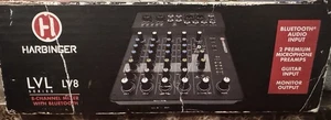 Harbinger LVL Series LV8 8-Channel Mixer W/Bluetooth Pre owned - Picture 1 of 2