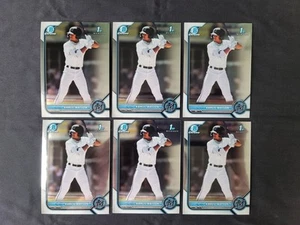 LOT 2022 Bowman Chrome BCP-3 1st Prospects Kahlil Watson - Picture 1 of 2