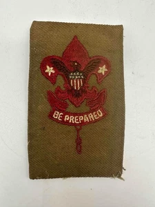 1910-1920 BSA Pfadfinder Assistent Pfadfindermeister Position Patch BSA Siegel Rückseite gebraucht - Bild 1 von 2
