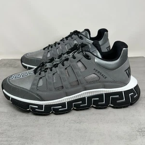 Versace Men's Trigreca Sneakers DSU8094 NEW without Box US 12.5 - Picture 1 of 8