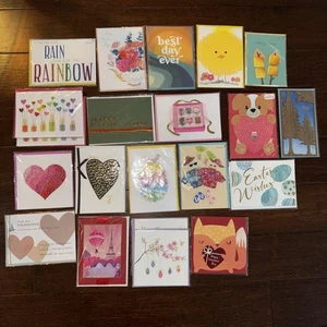 PAPYRUS GREETING CARDS LOT OF 17 21 VARIOUS OCCASIONS BRAND NEW SEALED - Picture 1 of 12