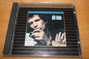 KEITH RICHARDS Talk Is Cheap CD MFSL Mobile Fidelity Sound Lab 24 KARAT GOLD oop - Picture 1 of 2