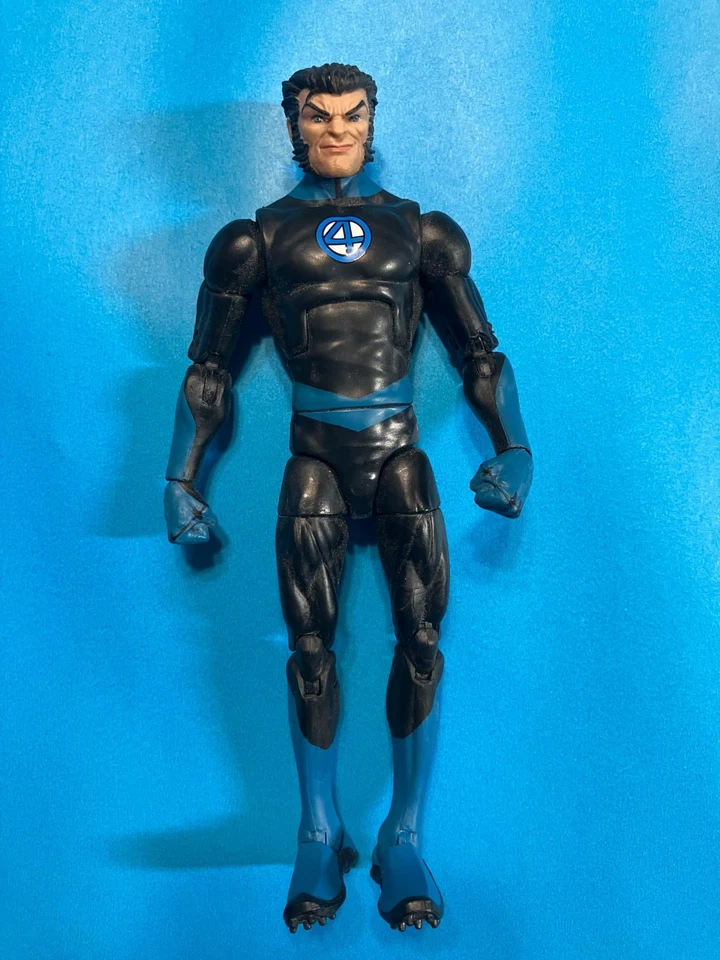 Hasbro Marvel Legends Fantastic Four - Mr. Fantastic/Wolverine personalizado - 6” suelto Foto 1 de 1