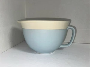 Nature's Element 2.5l Ceramic Mixing Bowl Aqua Blue EUC - Picture 1 of 7