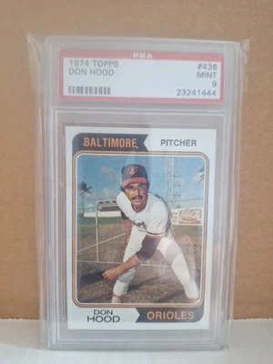 1974 Topps - Don Hood #436 (RC) - Image 1 of 2