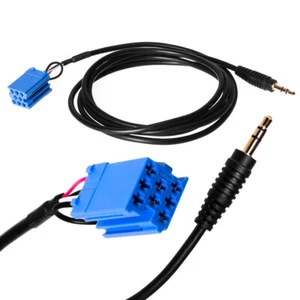 Cavo Adattatore AUX Line In Per Radio Auto Compatibile Con Smart For Two 450 - Picture 1 of 2