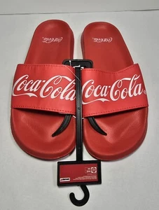 Sandali Coca Cola Slides Uomo Taglia S 6-7,5 Uomo Rosso - Foto 1 di 4