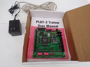 Model PLDT-2 Digital Logic Trainer Board Kit Programming RSR Electronics, Manual - Picture 1 of 3