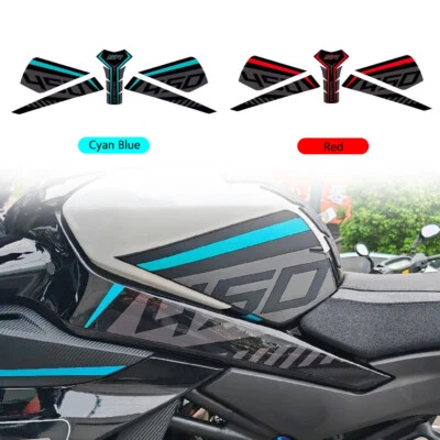 For CFMOTO 450SR 450 SR 2022 2023 Rubber Anti-Slip Side Fuel Tank Pad Knee Pads - Image 1 of 4