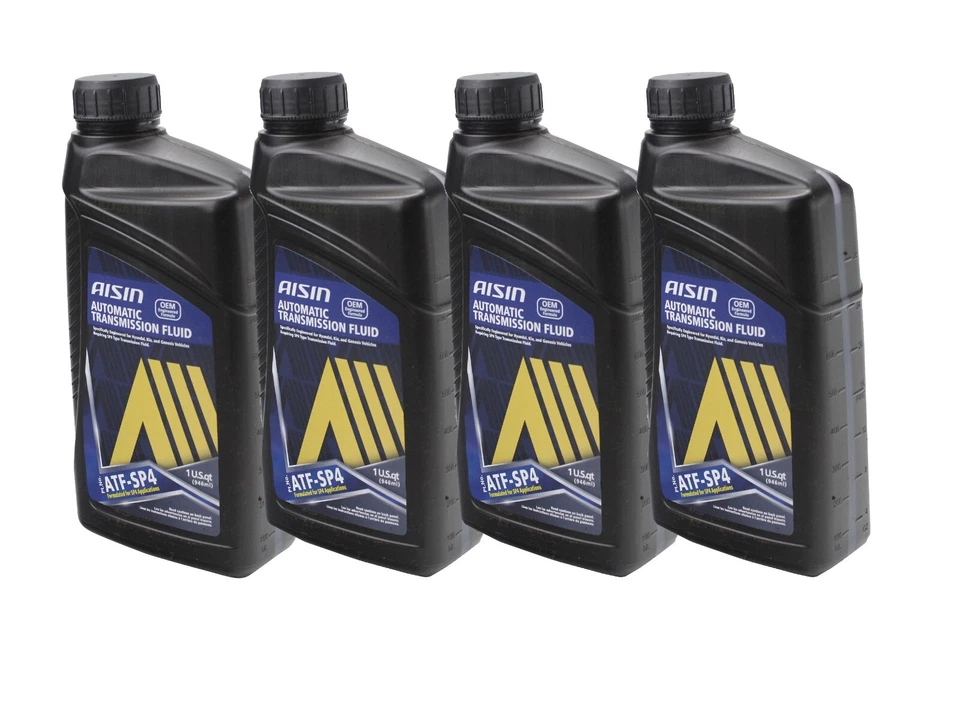 Juego de 4 fluidos de transmisión automática Aisin ATFSP4 para Hyundai Accent Elantra Kia Forte Foto 1 de 1