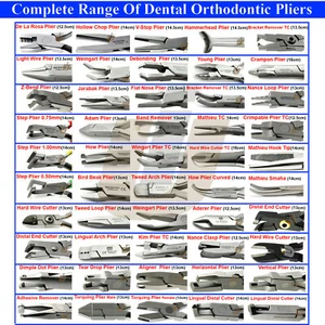 Gama PREMIUM de alicates dentales alicates quirúrgicos alicates dobladores suministros de ortodoncia - Imagen 1 de 65