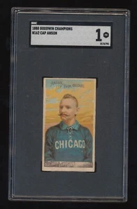SGC 1   1888   N162 Goodwin Champions  Cap Anson - Picture 1 of 2