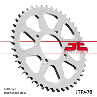 JT Steel Rear Sprocket 33T 33 Tooth Kawasaki KZ400 KZ440 1974-1985 KH400 KZ305 - Image 1 of 2