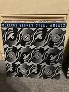 The Rolling Stones ~ Steel Wheels Vinyl LP Album CBS465752 NM / EX - Picture 1 of 1