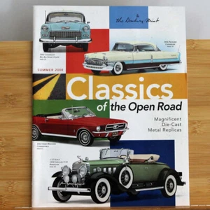 Catálogo de autos fundidos a presión Danbury Mint Classics of the Open Road verano 2008 - Imagen 1 de 3