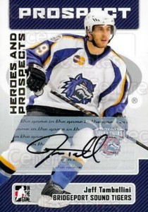 2006-07 ITG Heroes and Prospects Auto #AJTA Jeff Tambellini