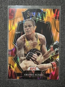 2023 Panini Select UFC Amanda Nunes Premier Orange Flash Prizm #138 - Picture 1 of 2