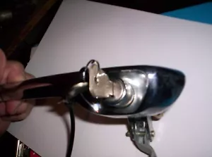 Ford Capri Mk1 Chrome Door Handle With Keys new old stock passenger side rare - Picture 1 of 5