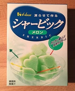 House, Sherbic, Hazlo tú mismo Melón Sherbet Mix, 87 g en 1 caja, Japón, Muy Fácil - Imagen 1 de 3
