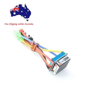 Waterproof 320A Brushed ESC Speed Controller W/ T-Plug for Dual Motor Li-Po NiMh - Picture 1 of 4