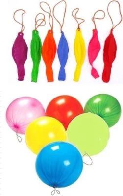 20 LARGE PUNCH BALLOONS PARTY BAG FILLERS GOODS CHILDRENS  uk - image 1 of 3
