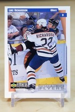1997-98 UD Collector's Choice Base #96 Luke Richardson - Edmonton Oilers