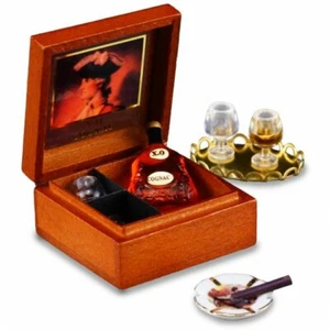 Casa delle bambole Miniatura Reutter Cognac Box Set scala 1:12 pollici Y12 Dollys Gallery - Foto 1 di 3