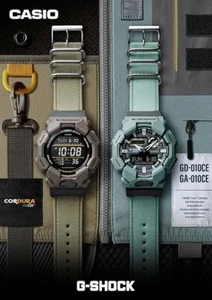 CASIO G-SHOCK GA-010CE-2AJF/5JF Big Case CORDURA Carbon Analog Digital Japanš„ - Picture 1 of 22