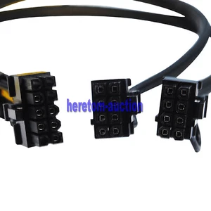 10pin to 8+8pin Power Adapter Cable 50CM for HP ProLiant DL580 G7 G8 G9 PCIE GPU - Picture 1 of 18