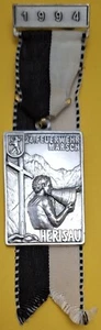 Schweiz Swiss Vintage Rare Medal Award from Herisau Fire Brigade März 1994 - Bild 1 von 7