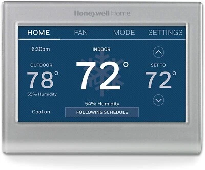 Honeywell Home RTH9585WF Wi-Fi Smart Color Thermostat Touch Screen 7 Day Program - Image 1 of 4