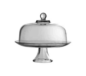 Anchor Hocking 87892L20 Presence 13" Clear Glass Cake Display Set - 2 Per Case - Picture 1 of 1