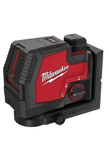Milwaukee 3522-21 USB Rechargeable Green Cross Line & Plumb Points Laser NEW! - Picture 1 of 10