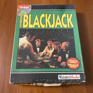 Wizard Works Windows Blackjack PC CD-ROM Brand New Sealed - Picture 1 of 3