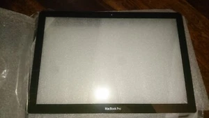 A1278 APPLE MACBOOK PRO UNIBODY 13" 13.3" LCD SCREEN FRONT GLASS REPLACEMENT UK - Afbeelding 1 van 3