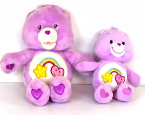 Care Bears 2 Best Friend Bear canzone musicale funziona rosa batteria alta 13”/10” opera - Foto 1 di 15