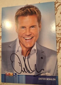 RTL  Dieter Bohlen Autogrammkarte - Bild 1 von 1