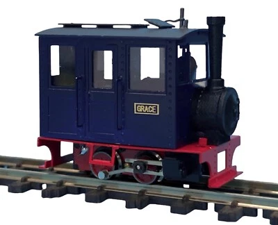 HOn30/HOe Scale PH Super Mini 0-4-0 Glass Box Steam Locomotive Kit NIB H0e 009 - Image 1 of 4