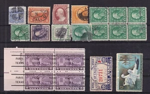 USA ^^^ x20 used CLASSCS,DUES,DUCK,REVENUE hcv @ dco5090us99 - Picture 1 of 1