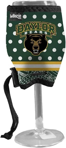 Baylor Bears Wine Glass Woozie Officially Licensed NCAA Cover