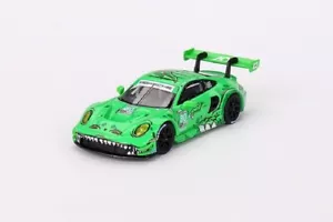 1/64 Mini GT 2023 Porsche 911 GT3 R #80 GTD AO Racing IMSA Sebring Car MGT00713 - Bild 1 von 3