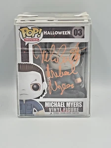 Autografo firmato Nick Castle Halloween Michael Myers Funko POP #03 BECKETT COA - Foto 1 di 4