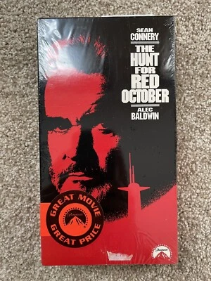 The Hunt for Red October (VHS, 1990, Widescreen) Brand New Sealed! - Image 1 of 2