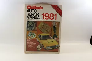 Chilton's 1981 Auto Repair Manual American cars from 1974-1981 - Bild 1 von 4