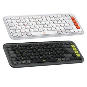 Logitech POP ICON KEYS kabellos Bluetooth-Tastatur Keyboard Multi-Device-Pairing - Bild 1 von 22