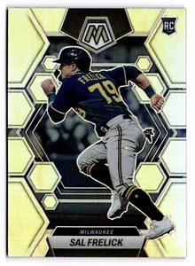 2023 Panini Chronicles - Mosaic Silver #24 Sal Frelick (RC) Milwaukee Brewers - Picture 1 of 2