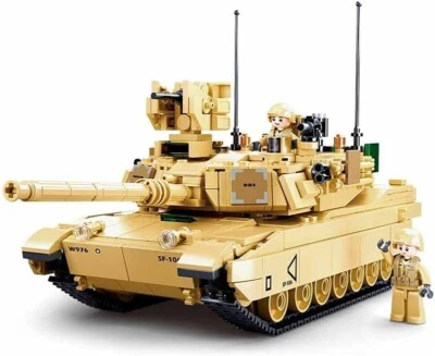 Sluban Bricks Army Abram Tank Building Blocks 781pcs Building block - Image 1 of 4